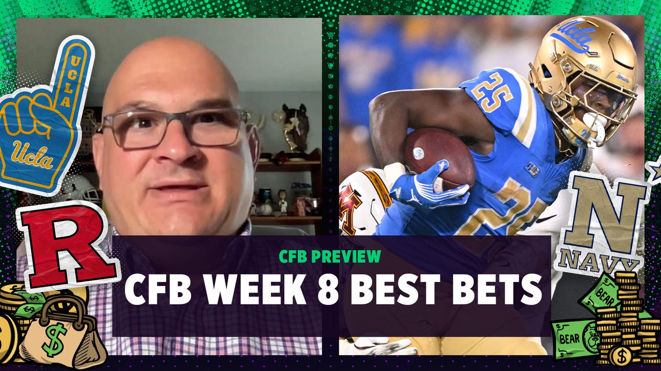 CFB Week 8 Best Bets: Rutgers vs. UCLA and Charlotte vs. Navy | Bear Bets