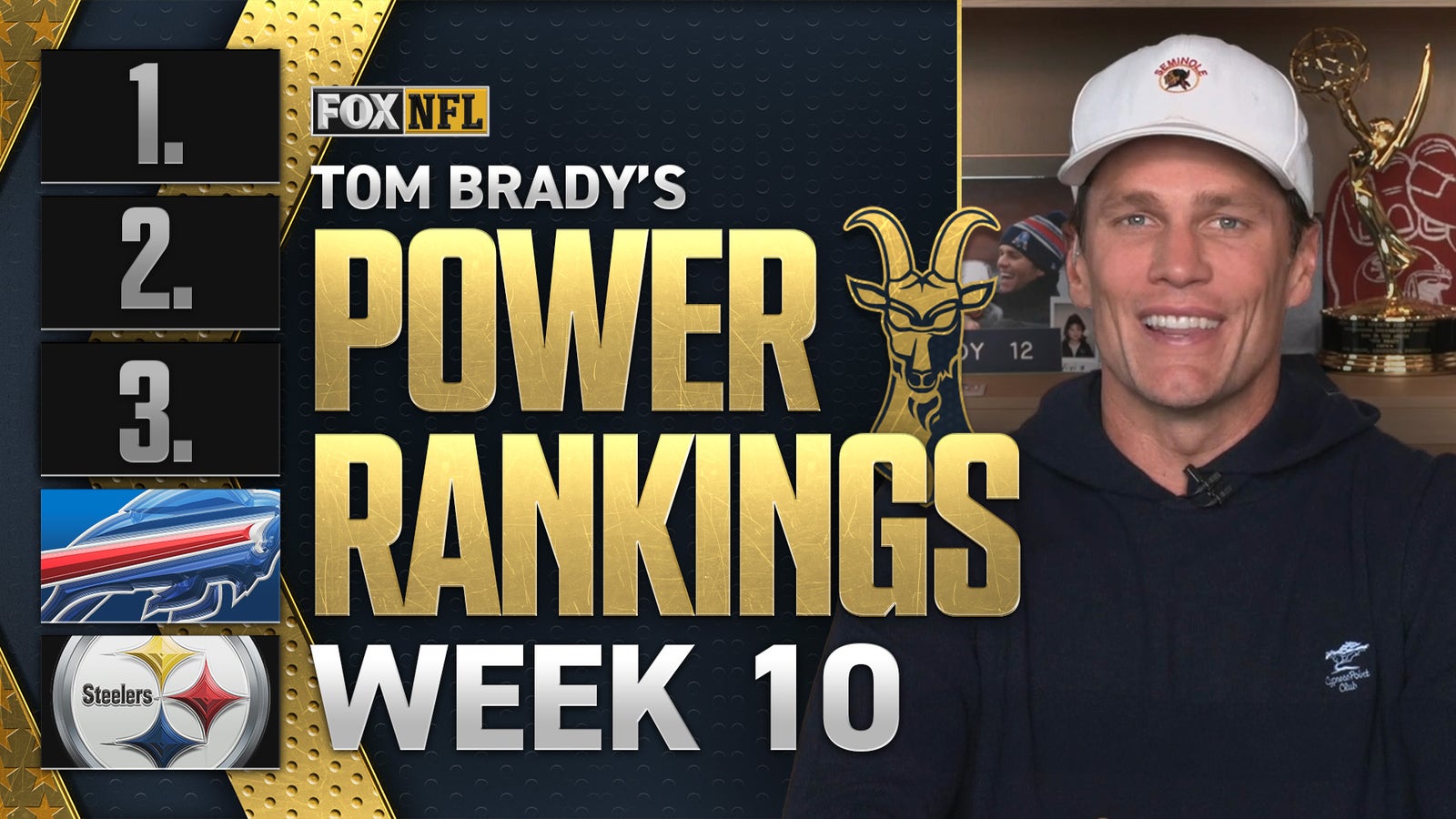 Tom Brady's Week 10 Power Rankings