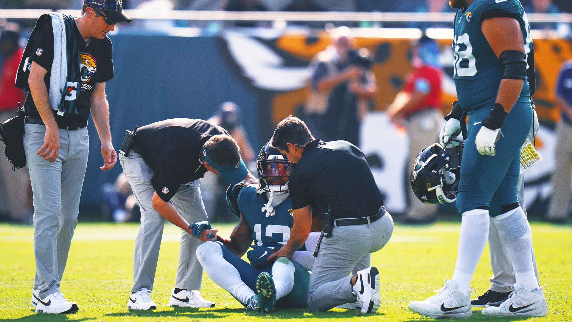 Jaguars WR Christian Kirk done for season with broken collarbone