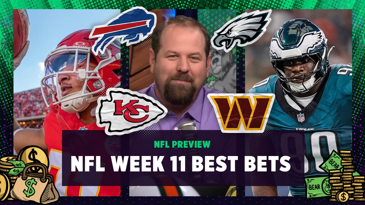 Kansas City Chiefs and Philadelphia Eagles are the BEST BETS in NFL Week 11 | Bear Bets