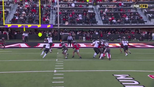 Shedeur Sanders evades MULTIPLE defenders on rushing TD to help Colorado grab lead vs. Texas Tech 