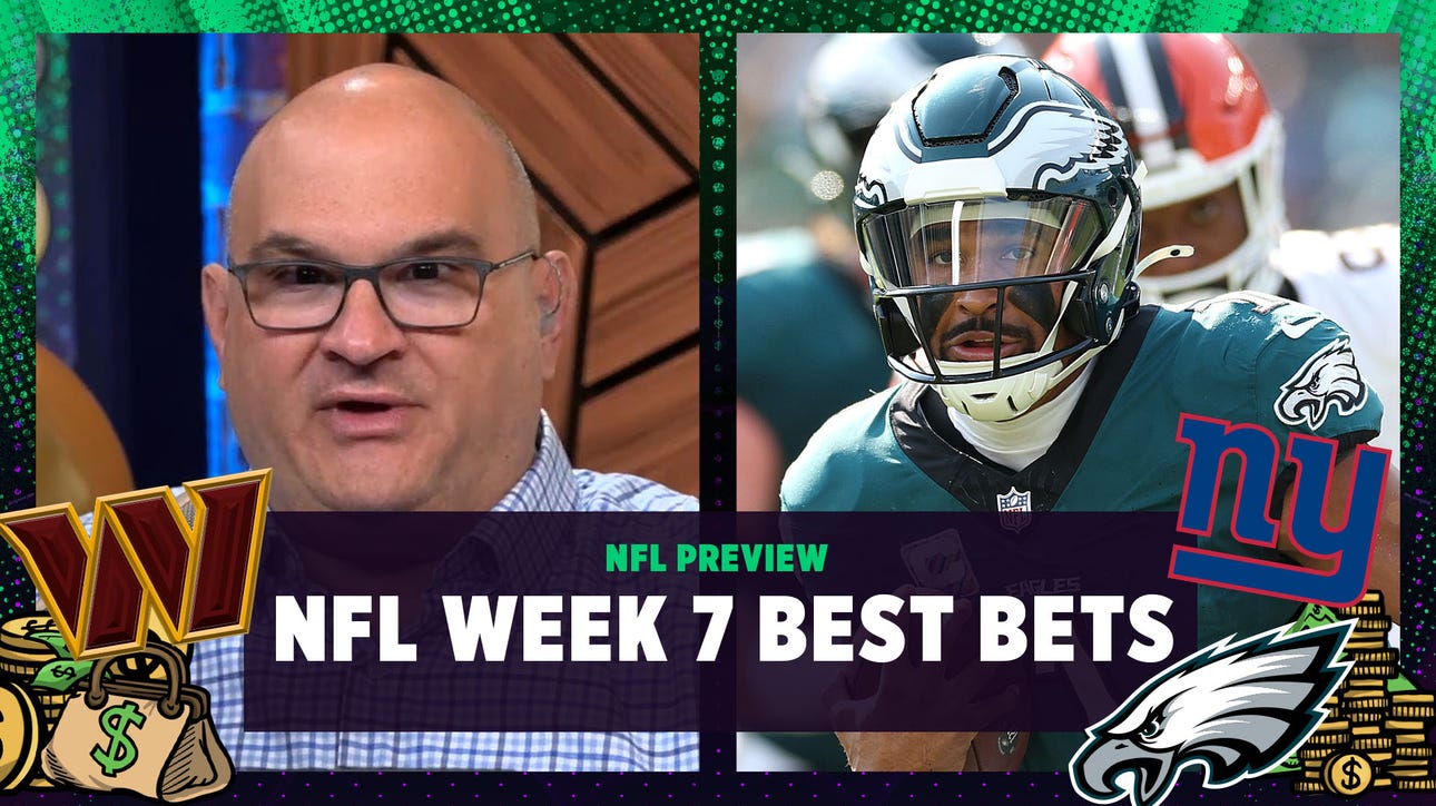 NFL Week 7 Best Bets: New York Giants vs. Philadelphia Eagles & Washington Commanders team total