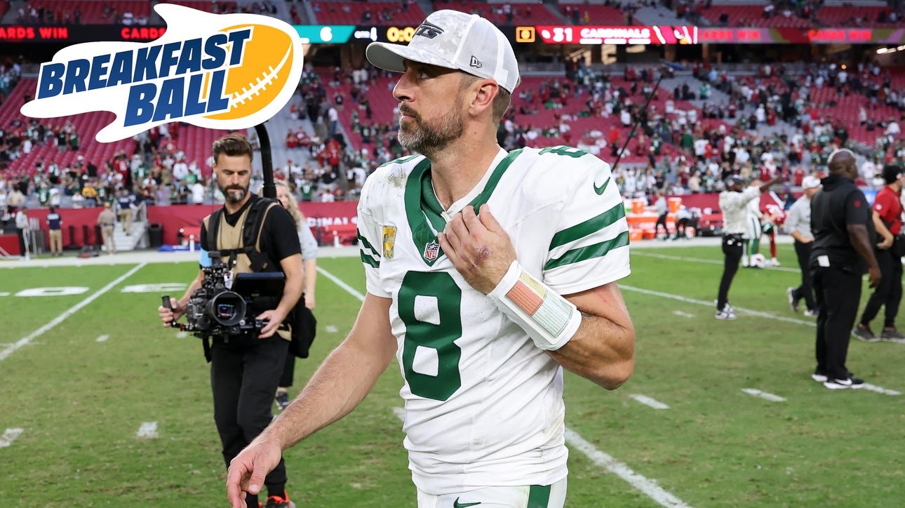 Cardinals beat Jets 31-6, Is the Aaron Rodgers experiment over? | Breakfast Ball